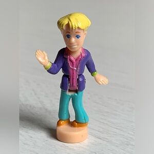 Vintage 1998 Polly Pocket Bluebird RICK Replacement Doll CD Player